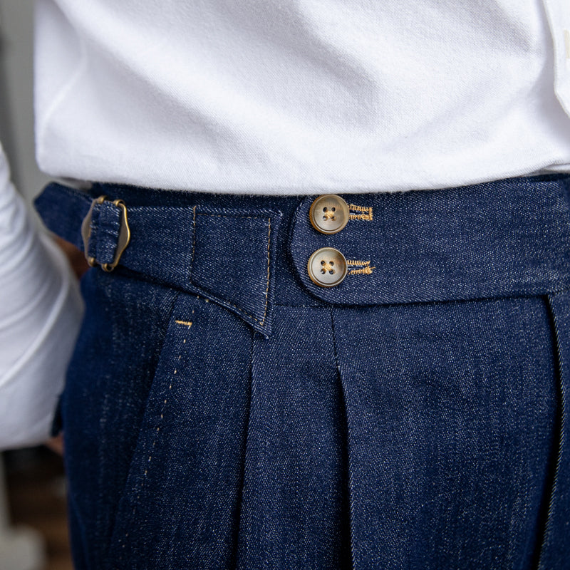 Il Borghese Roma Denim Trousers