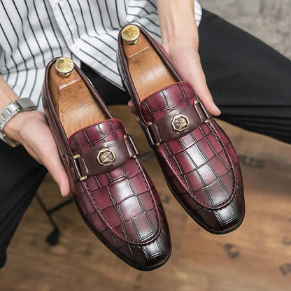 Il Borghese Modena Leather Penny Loafers